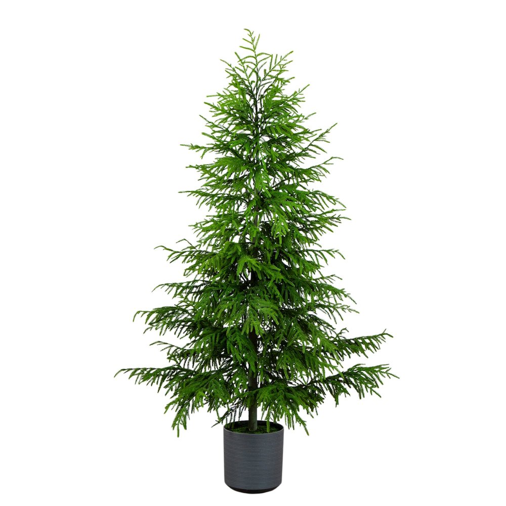 7ft. Artificial Real Touch Norfolk Island Pine Christmas Tree with Natural Look