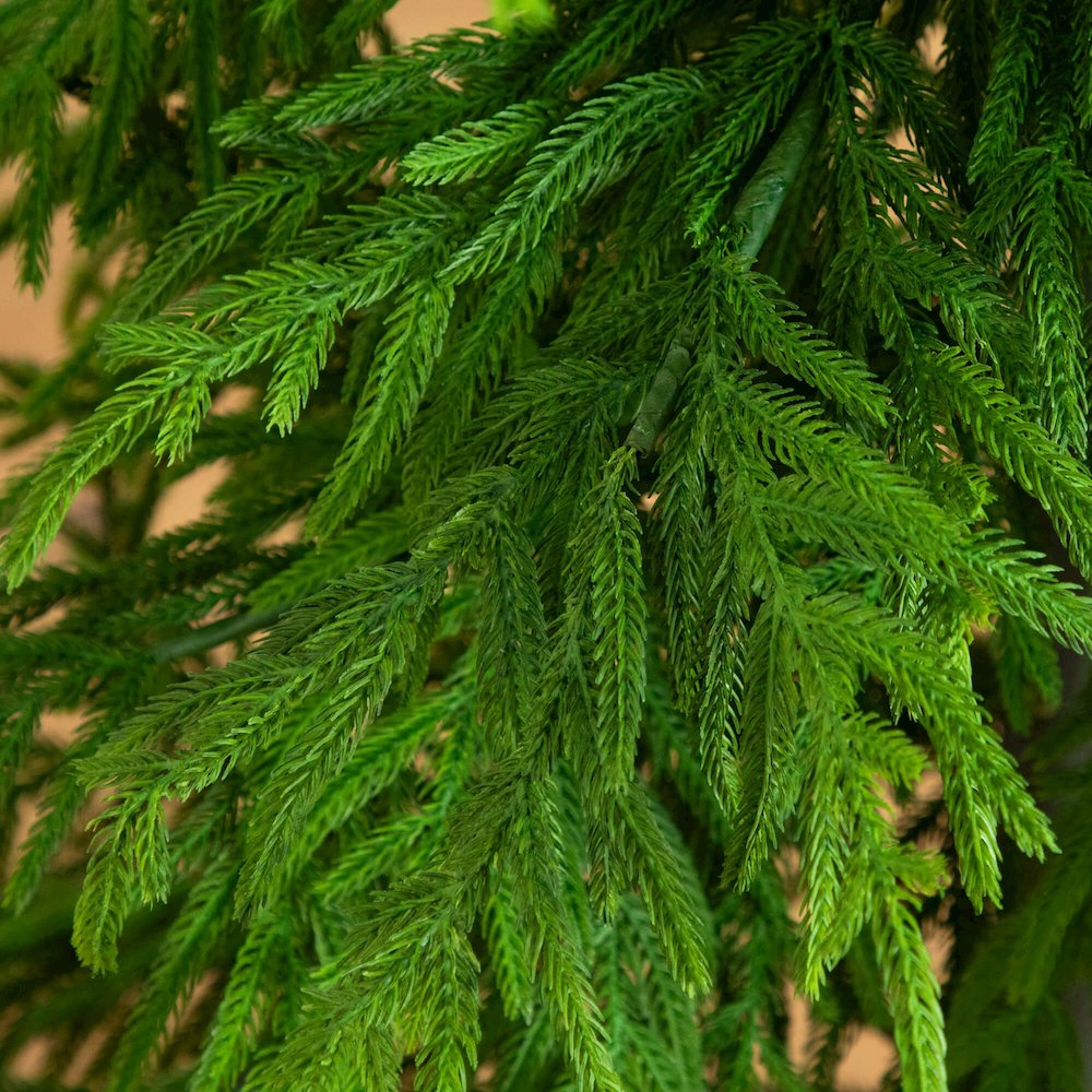 7ft. Artificial Real Touch Norfolk Island Pine Christmas Tree with Natural Look