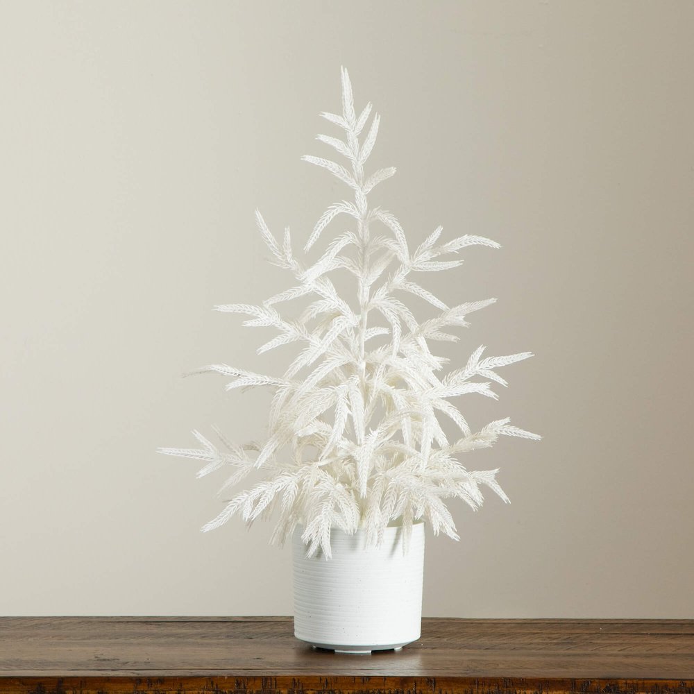 2ft. Artificial Real Touch White Norfolk Island Pine Christmas Tree