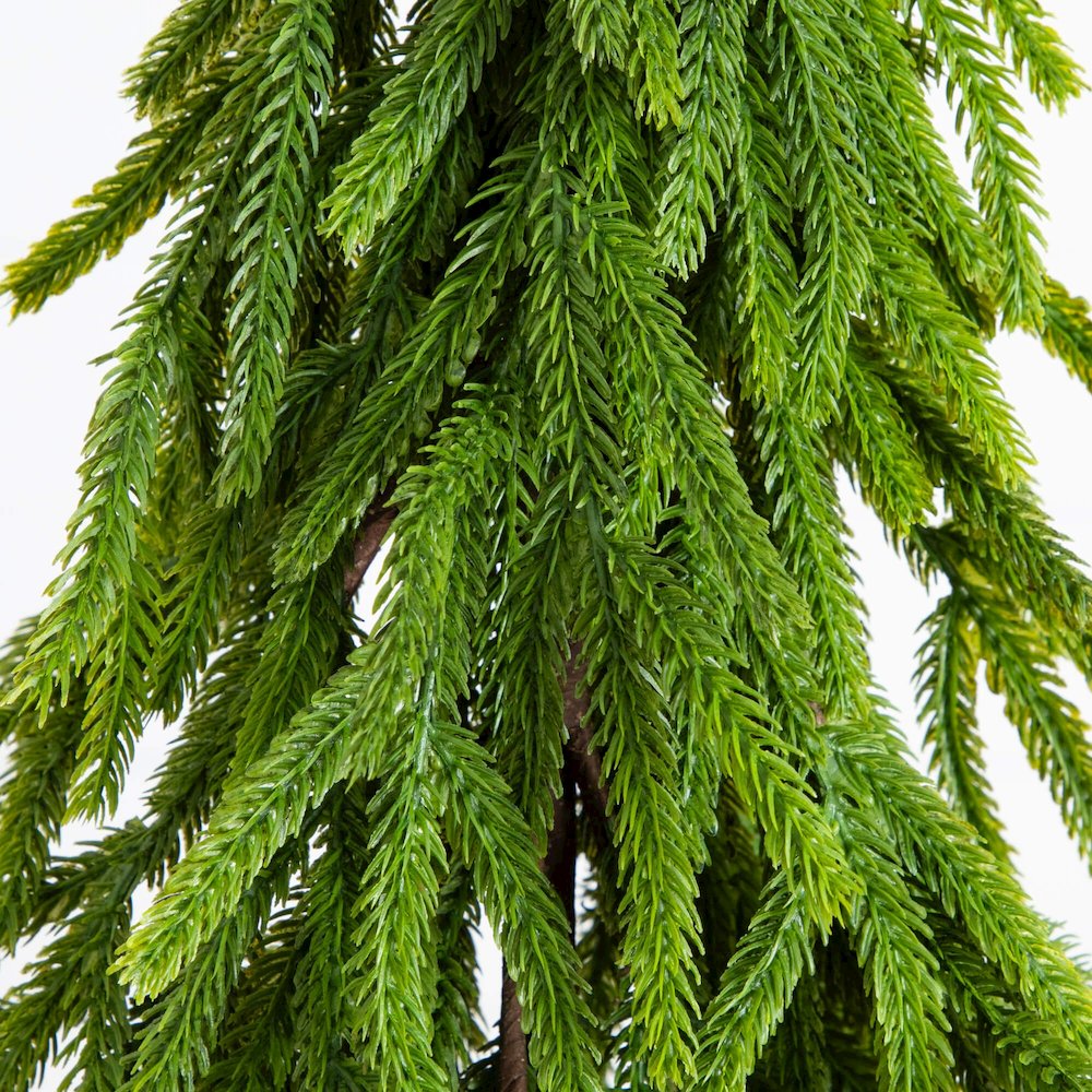 20in. Artificial Real Touch Down Swept Norfolk Island Pine