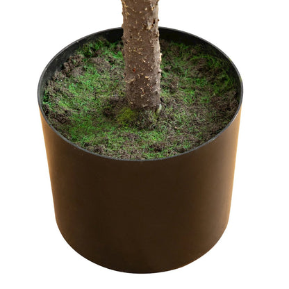 4ft. Artificial Real Touch Down Swept Norfolk Pine Tree with Natural Look