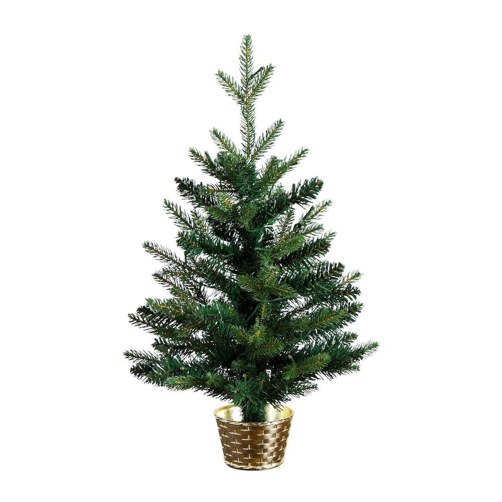 2ft. Pre-Lit Artificial Classic Christmas Tree with 35 LED Lights