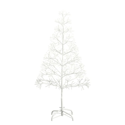 4ft. Pre-Lit Artificial White Starburst Tree with 800 Fairy LED Lights