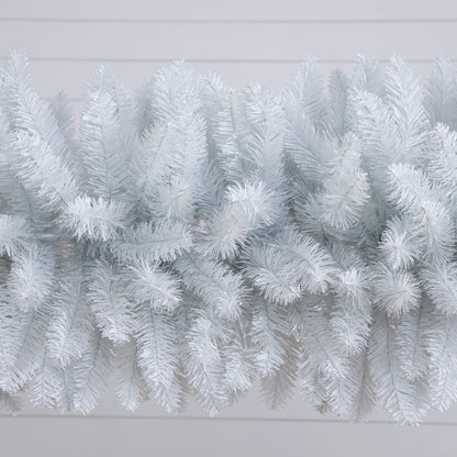 8ft. Artificial Holiday White Christmas Pine Archway