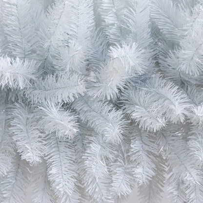 8ft. Artificial Holiday White Christmas Pine Archway