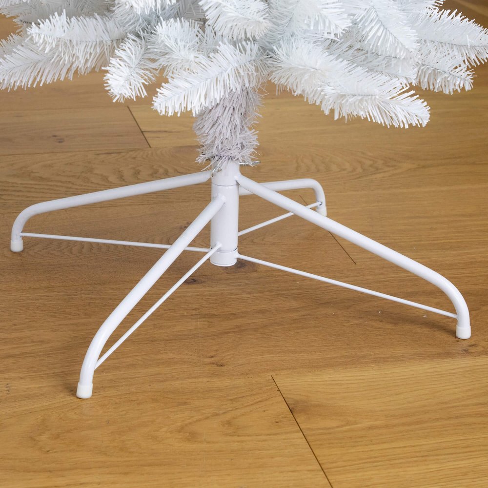 8ft. Artificial Holiday White Christmas Pine Archway