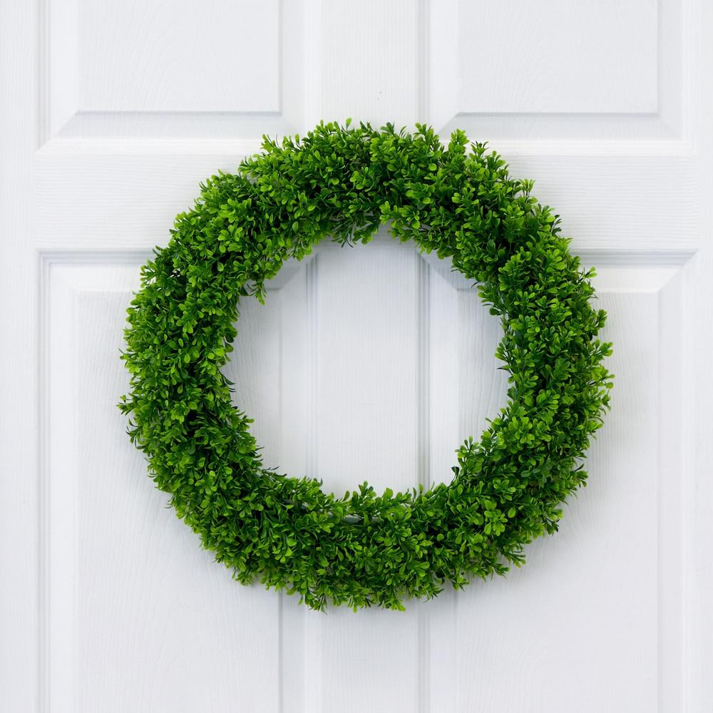 20in. Artificial Boxwood Wreath