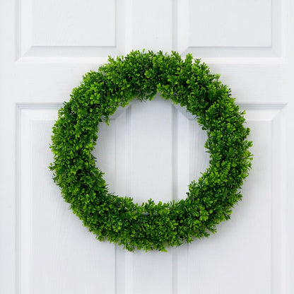 20in. Artificial Boxwood Wreath