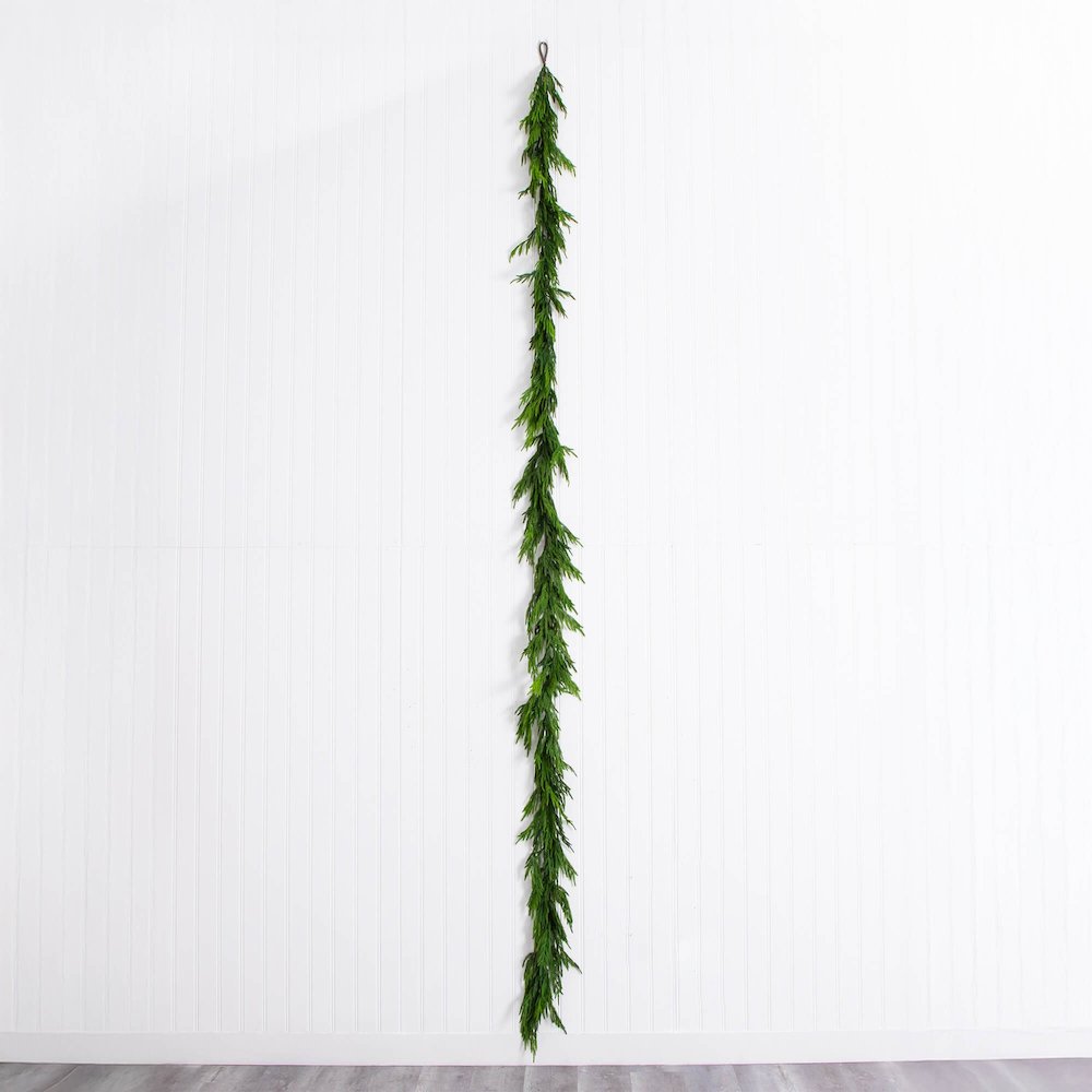 15ft. Artificial Real Touch Norfolk Island Pine Garland with Natural Look