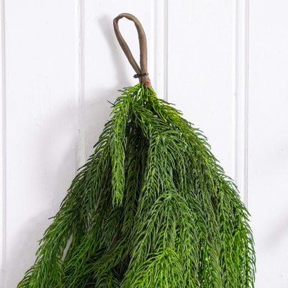 10ft. Artificial Real Touch Norfolk Island Pine Garland with Natural Look