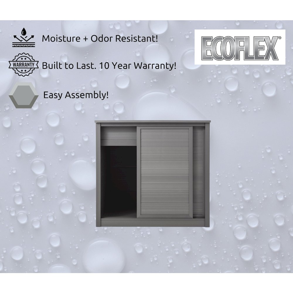 New Age Pet® ECOFLEX® 30" Versa Multi-Purpose Cabinet Stand - Grey