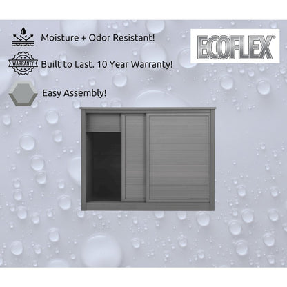 New Age Pet® ECOFLEX® 36" Versa Multi-Purpose Cabinet Stand - Grey