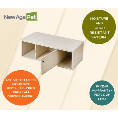 ECOFLEX 48" Lo-Boy Versa Stand in Maple