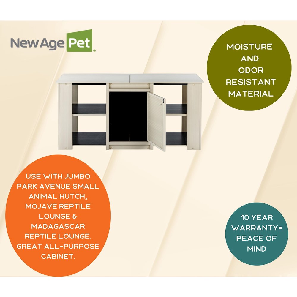 New Age Pet ECOFLEX® 60" Versa Stand in Maple