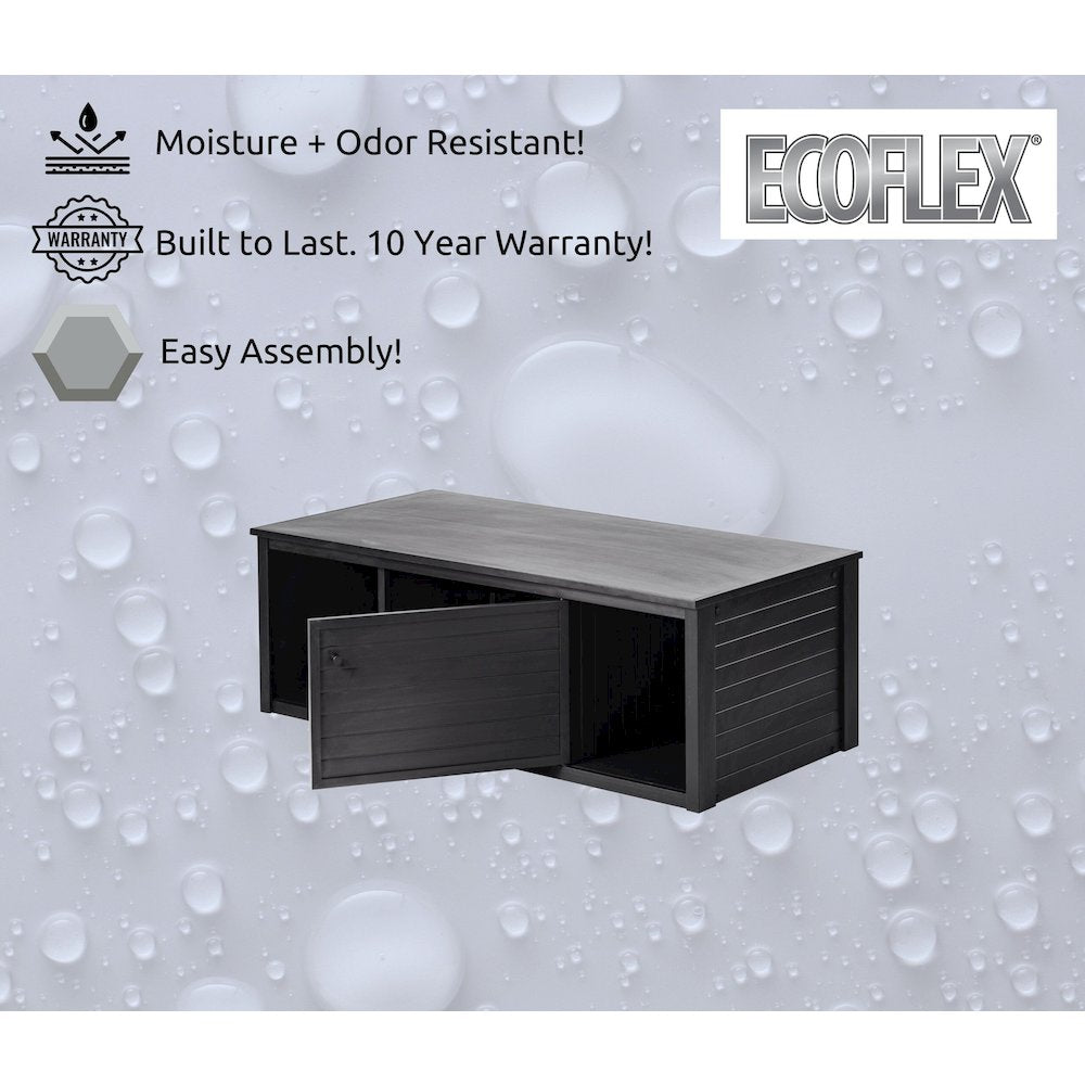 ECOFLEX 48" Lo-Boy Versa Stand in Black