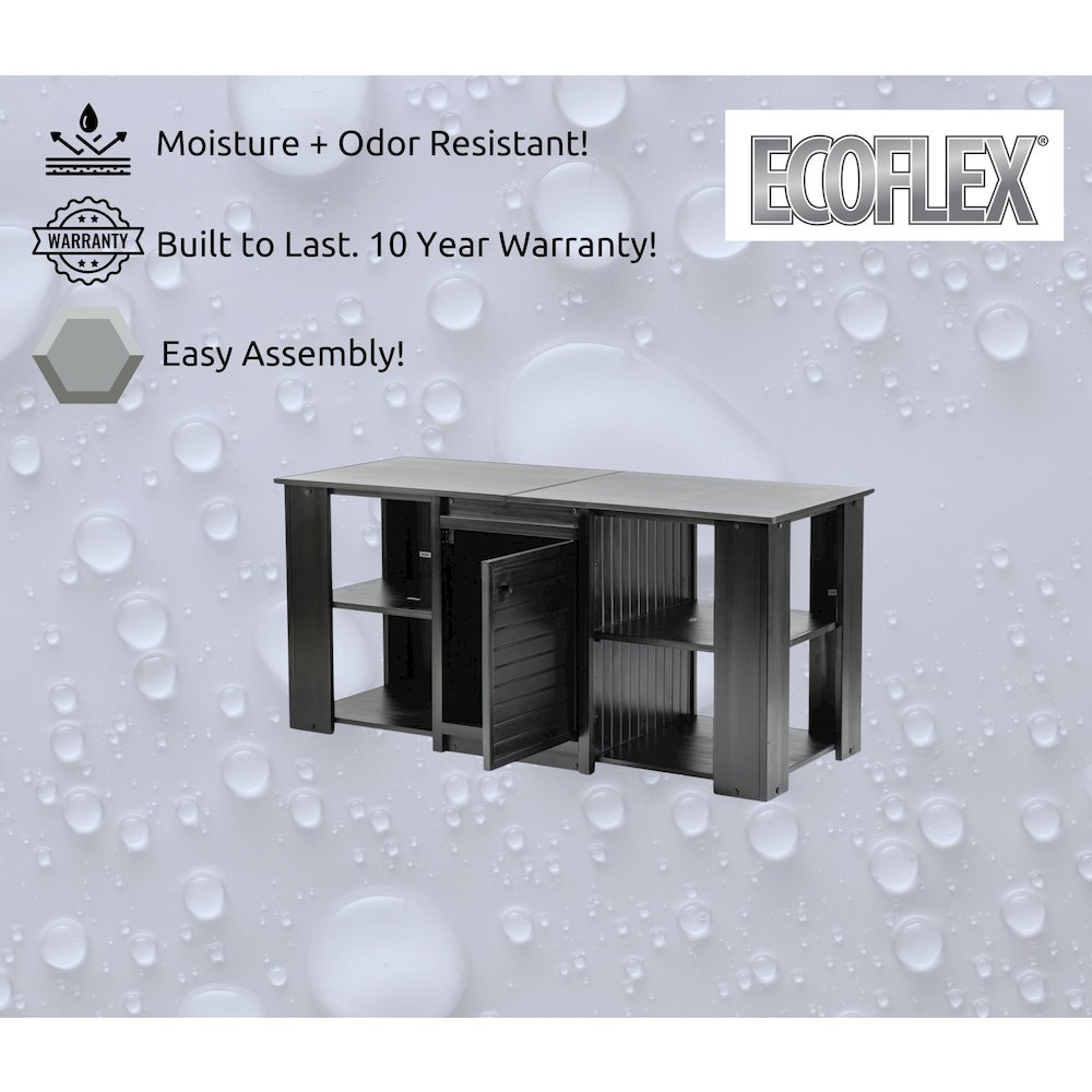 ECOFLEX 60" Versa Stand in Black