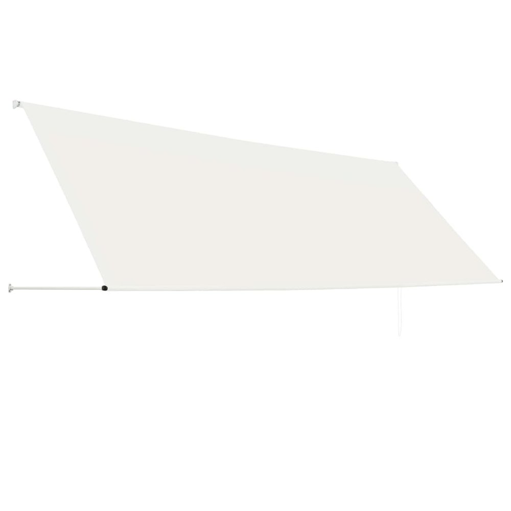 Awning Cream Steel frame and 100% polyester fabric with PA coating