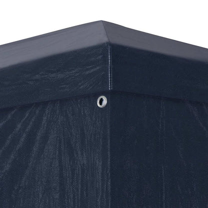 Party Tent Blue Polyethylene roof and side panels