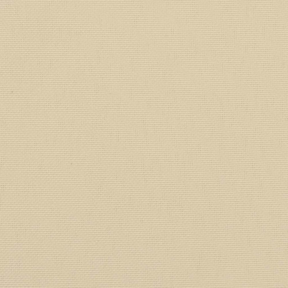 Chair Cushion Set of 2 Beige Oxford fabric (100% polyester)