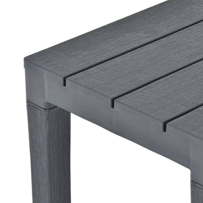 Garden Set Anthracite Plastic Medium Durable Garden Set