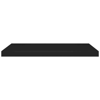 Wall Shelf Black Honeycomb MDF, metal frame 31.5 x 9.3 x 1.5 in