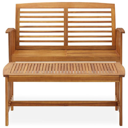 Garden Lounge Set Brown Solid acacia wood Medium Durable