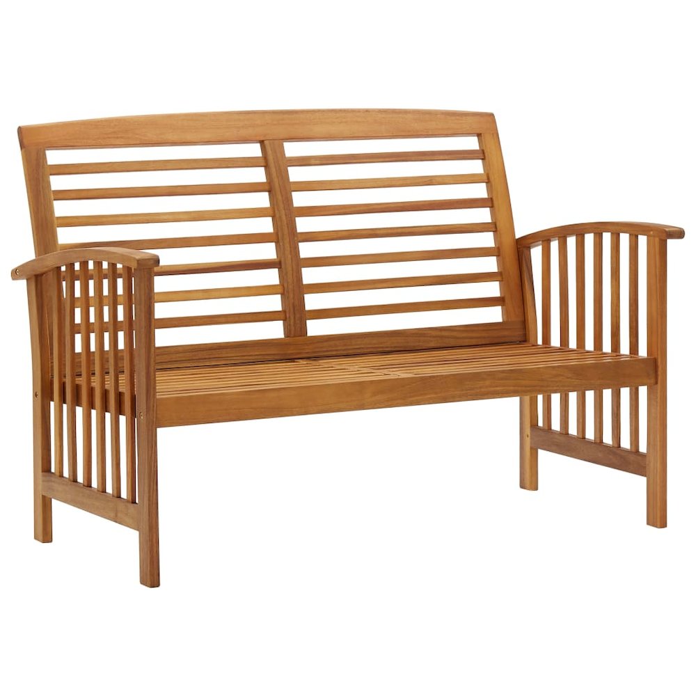 Garden Lounge Set Brown Solid acacia wood Medium Durable