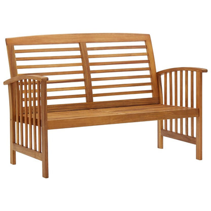 Garden Lounge Set Brown Solid acacia wood Medium Durable