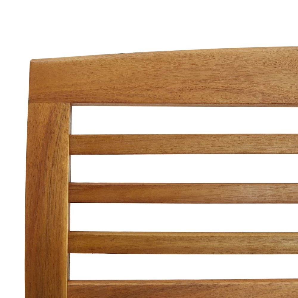 Garden Lounge Set Brown Solid acacia wood Medium Durable
