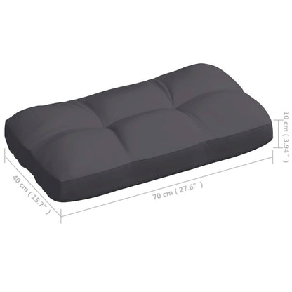 Pallet Sofa Cushion Set of 7 Anthracite 100% polyester Large