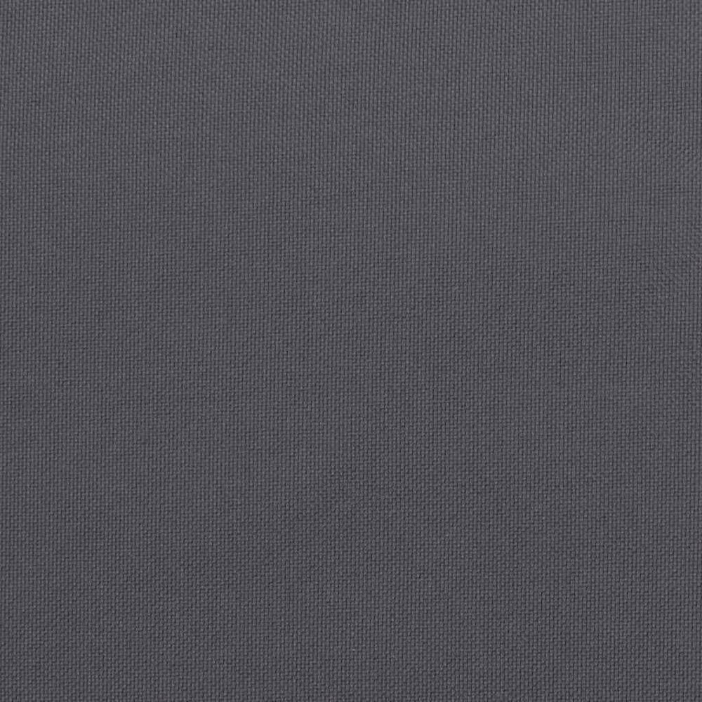 Pallet Cushion Anthracite 100% Polyester 47.2 x 15.7 x 4.7 in