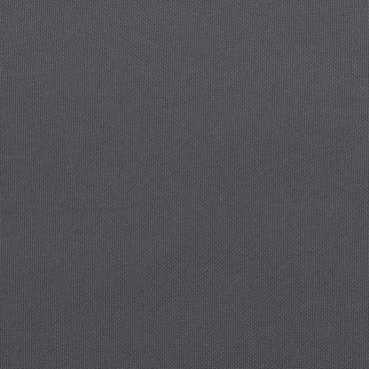 Pallet Cushion Anthracite 100% Polyester 47.2 x 15.7 x 4.7 in
