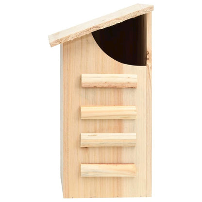 Bat House Natural Wood Solid Firwood Medium Bat House