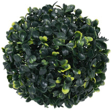 Artificial Boxwood Ball Mixed Green Polyethylene Medium