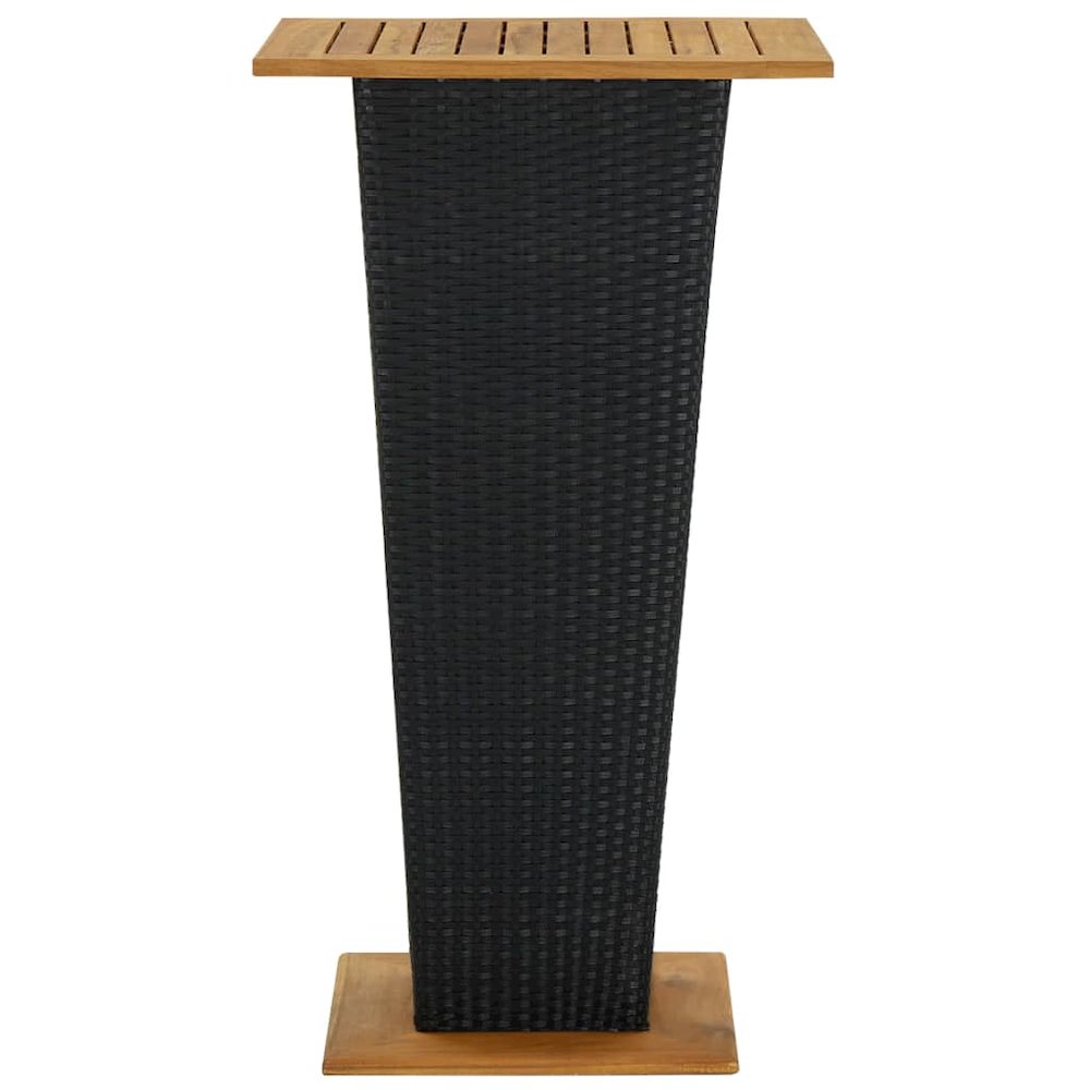 Garden Bar Set Black, Cream white