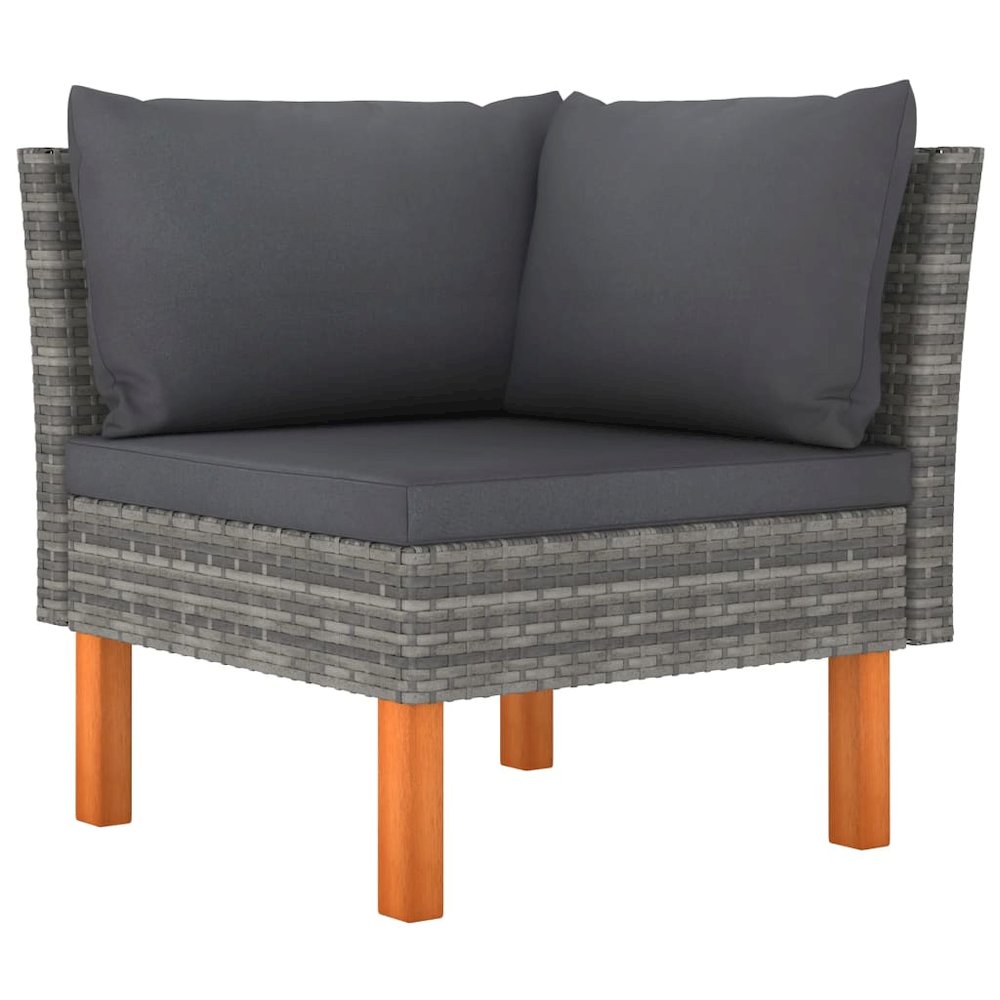 Garden Lounge Set Grey