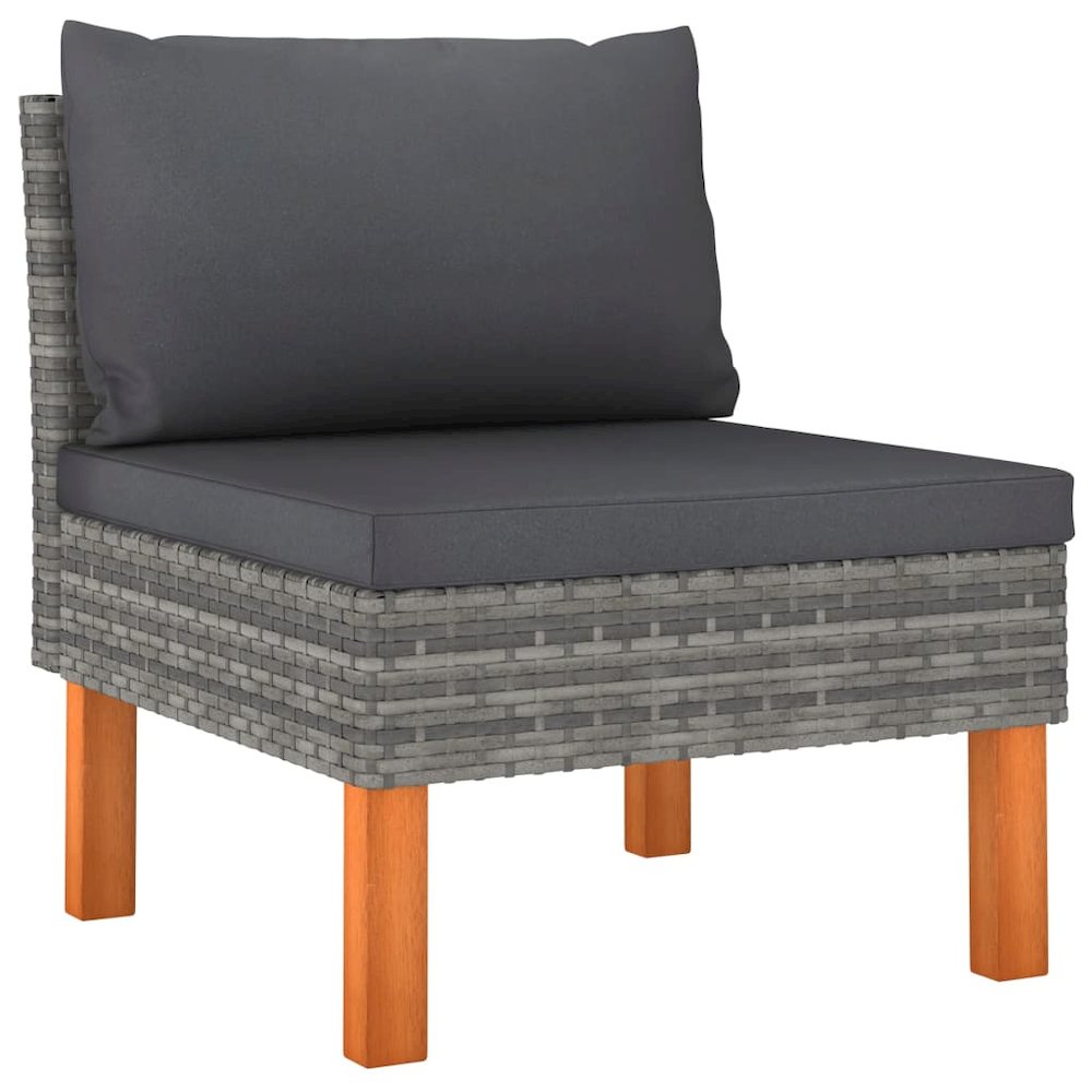 Garden Lounge Set Grey