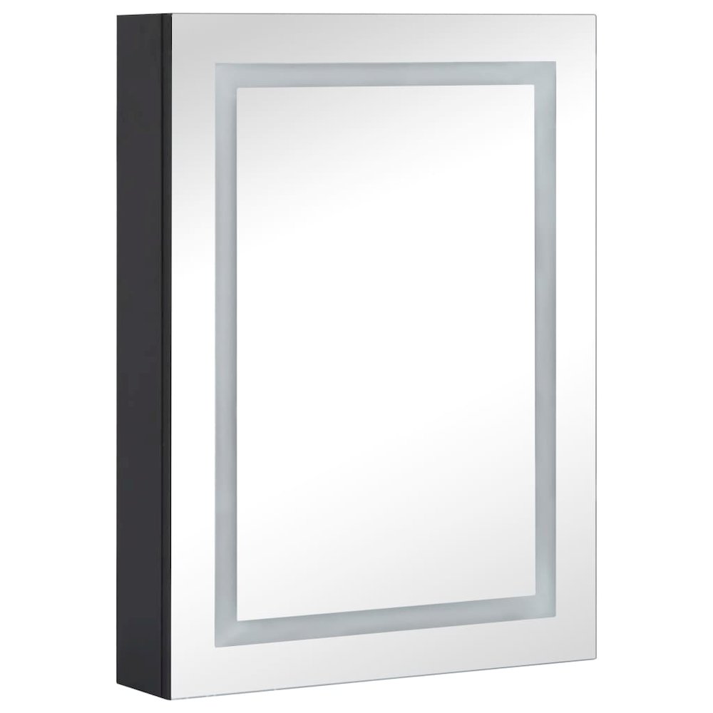 Bathroom Cabinet Anthracite MDF with melamine finish Medium