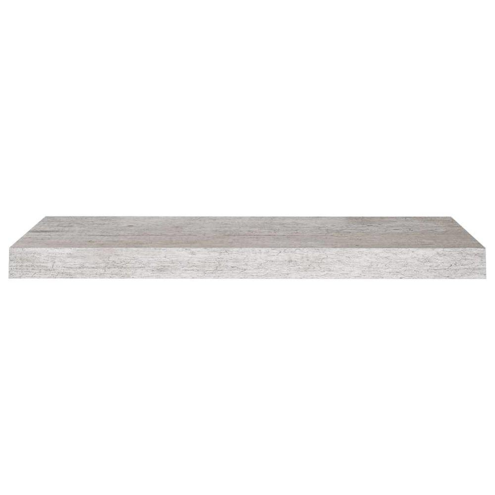 Wall Shelf Concrete grey Honeycomb MDF, metal Medium