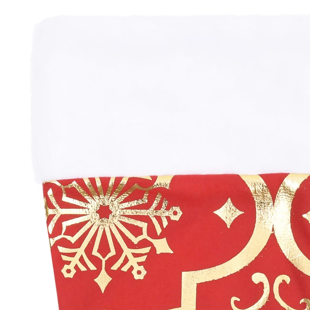 Christmas Tree Skirt Red 100% polyester Large Foldable