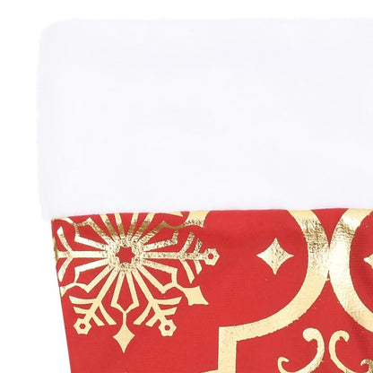 Christmas Tree Skirt Red 100% polyester Large Foldable