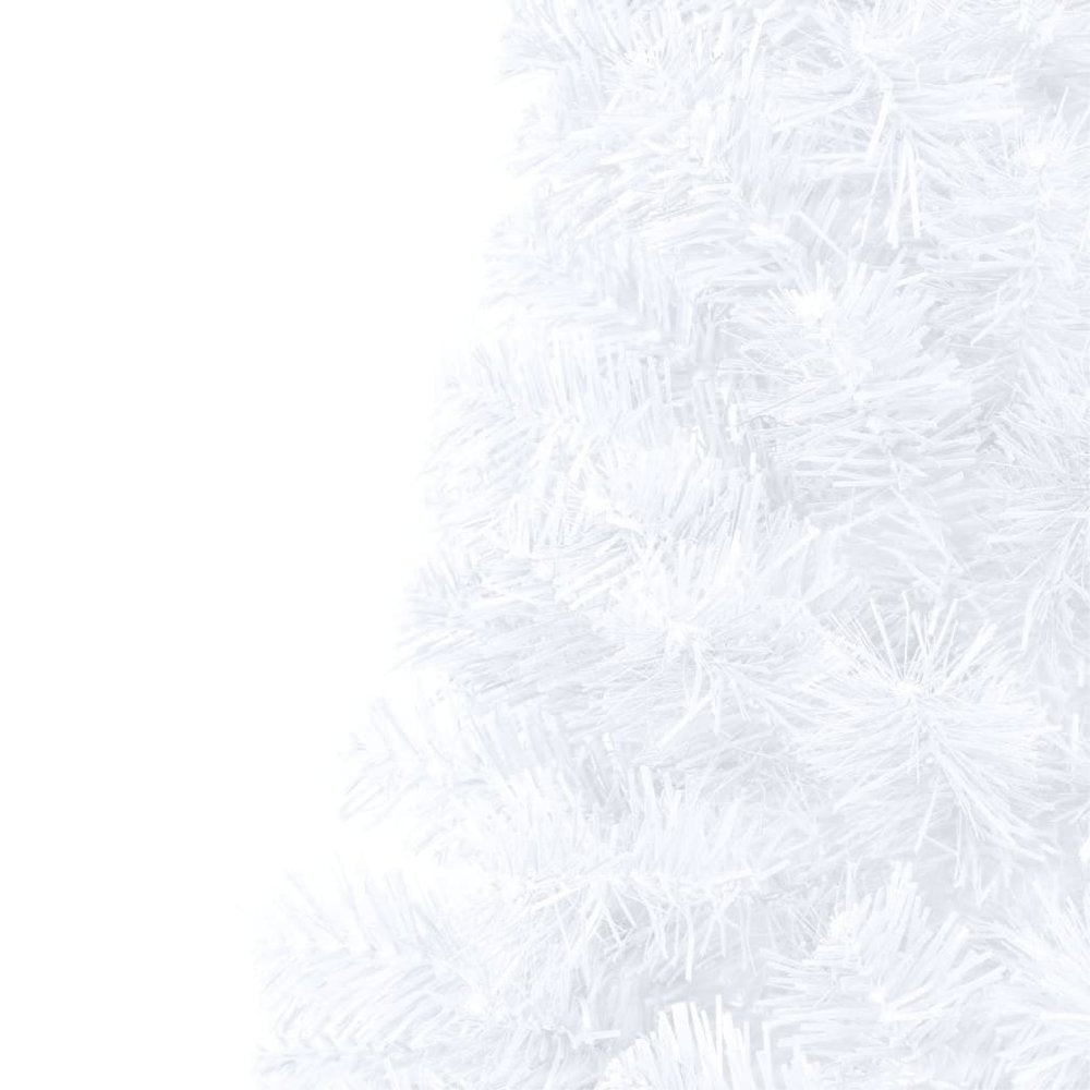 Artificial Half Christmas Tree White PVC