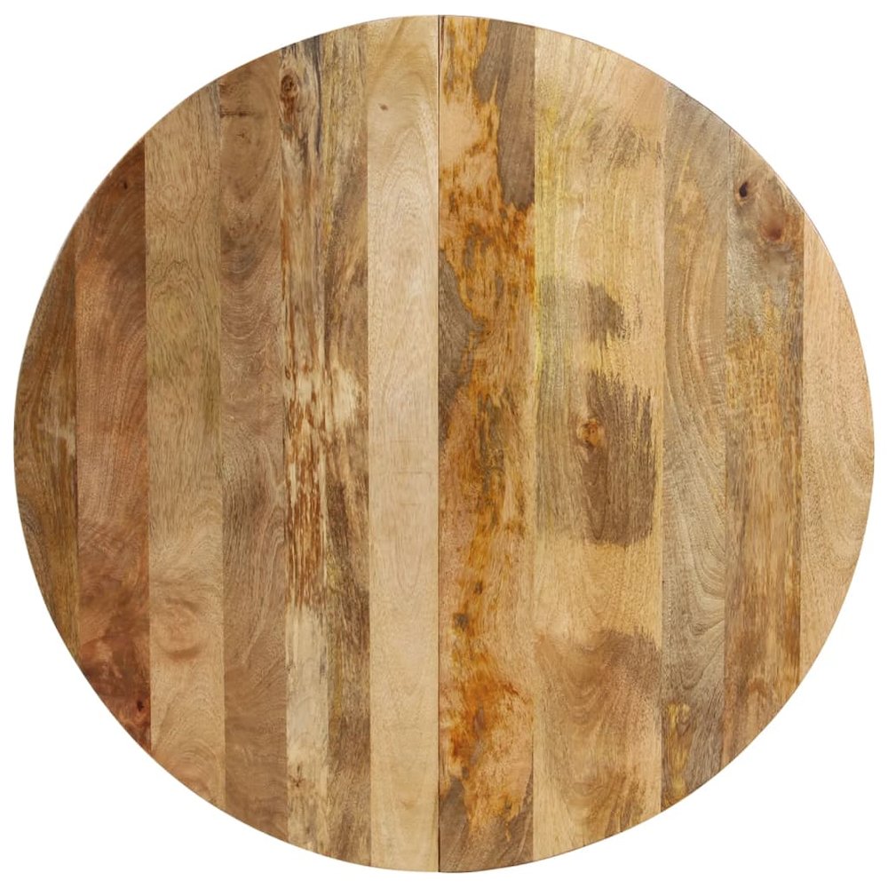Wooden Dining Table Brown and Black