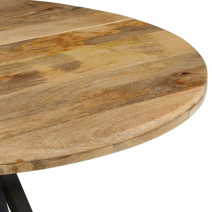 Wooden Dining Table Brown and Black