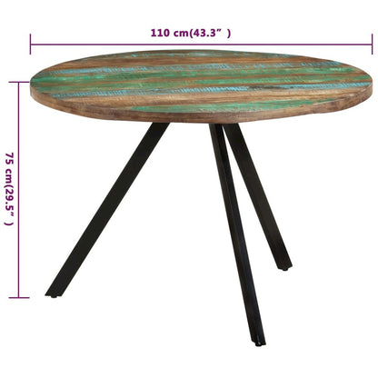 Wooden Dining Table Multicolor