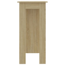Bar Table Sonoma Oak Engineered Wood High Table Bar Table