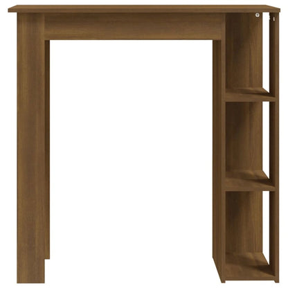 Bar Table Brown oak Engineered wood Medium Bar Table