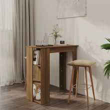 Bar Table Brown oak Engineered wood Medium Bar Table
