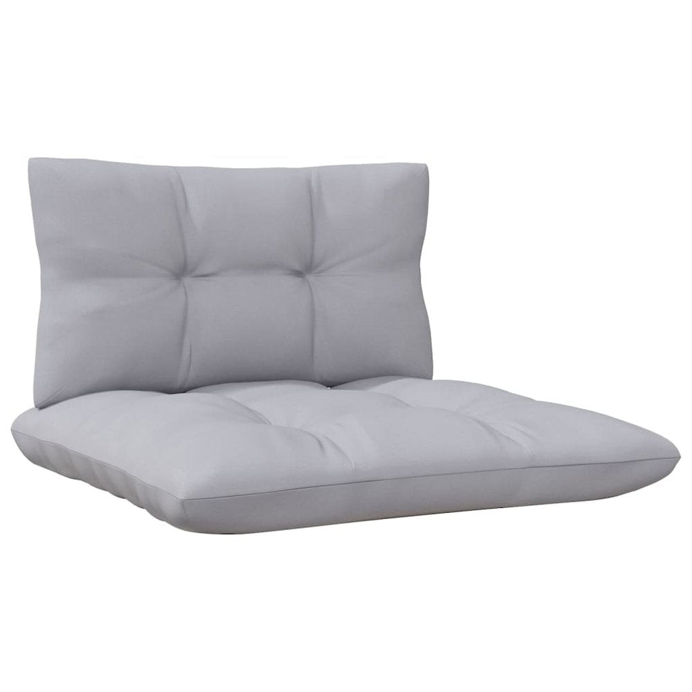 4-seater Garden Sofa Pinewood and Grey