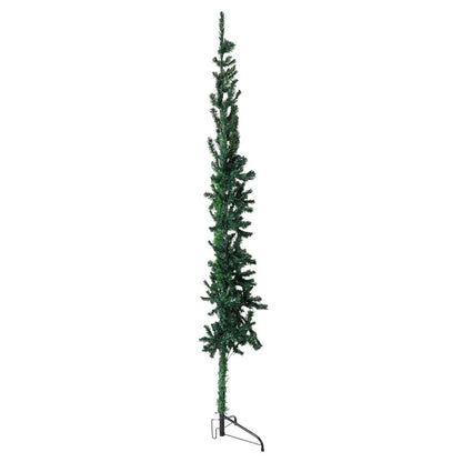 Artificial Half Christmas Tree Green PVC 82.7 in
